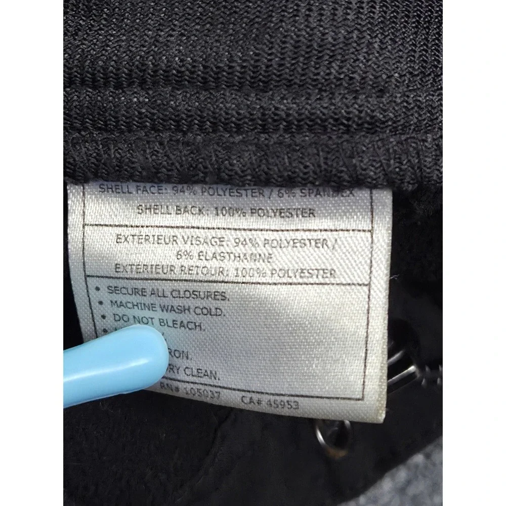 Ariat Softshell Jacket Mens Size S Black Full Zip Fleece Lined Logo Workwear